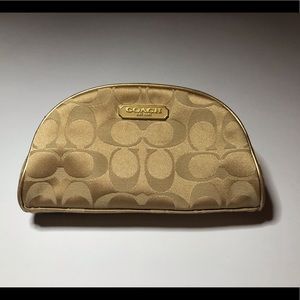 Coach Signature Makeup Bag